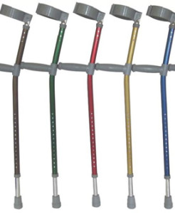 Coloured-crutches